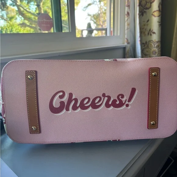 Disney UK Dooney & Bourke Pink and Brown Minnie Mouse Tote - Picture 4 of 4